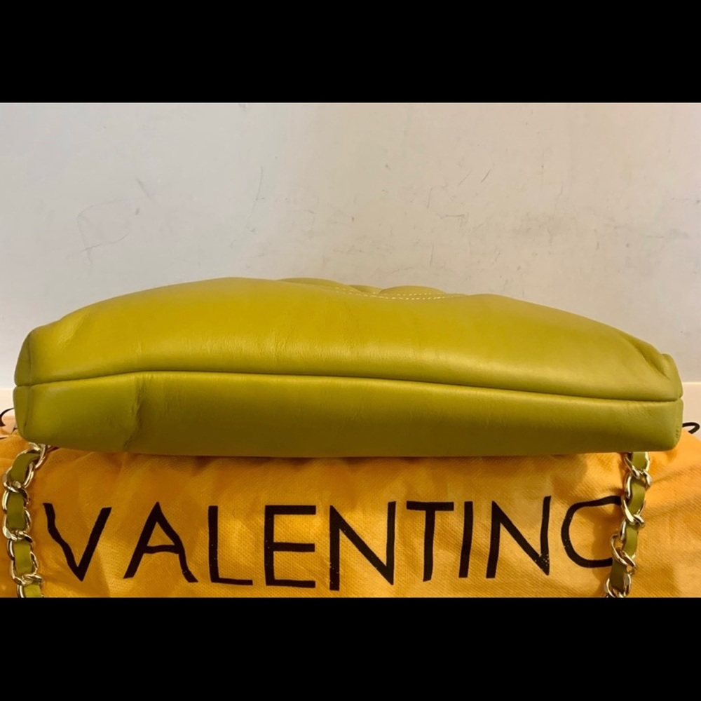 Valentino vanille sauvage lime leather crossbody - Picture 3 of 7
